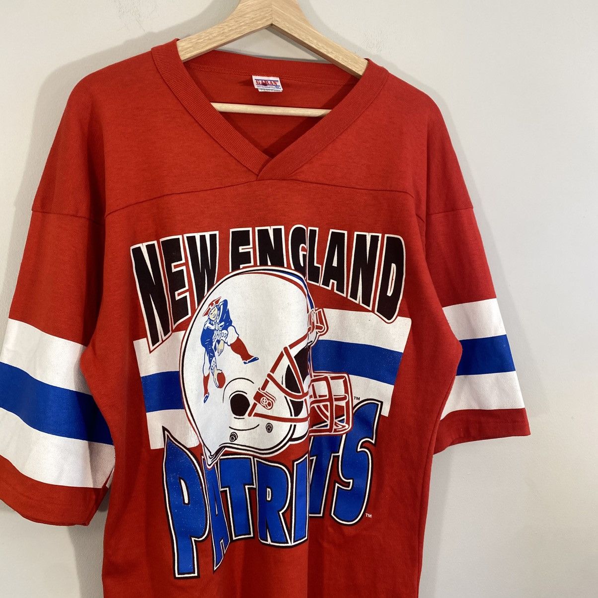 NFL Vintage New England Patriots Tee Shirt Large Size US L / EU 52-54 / 3 - 2 Thumbnail