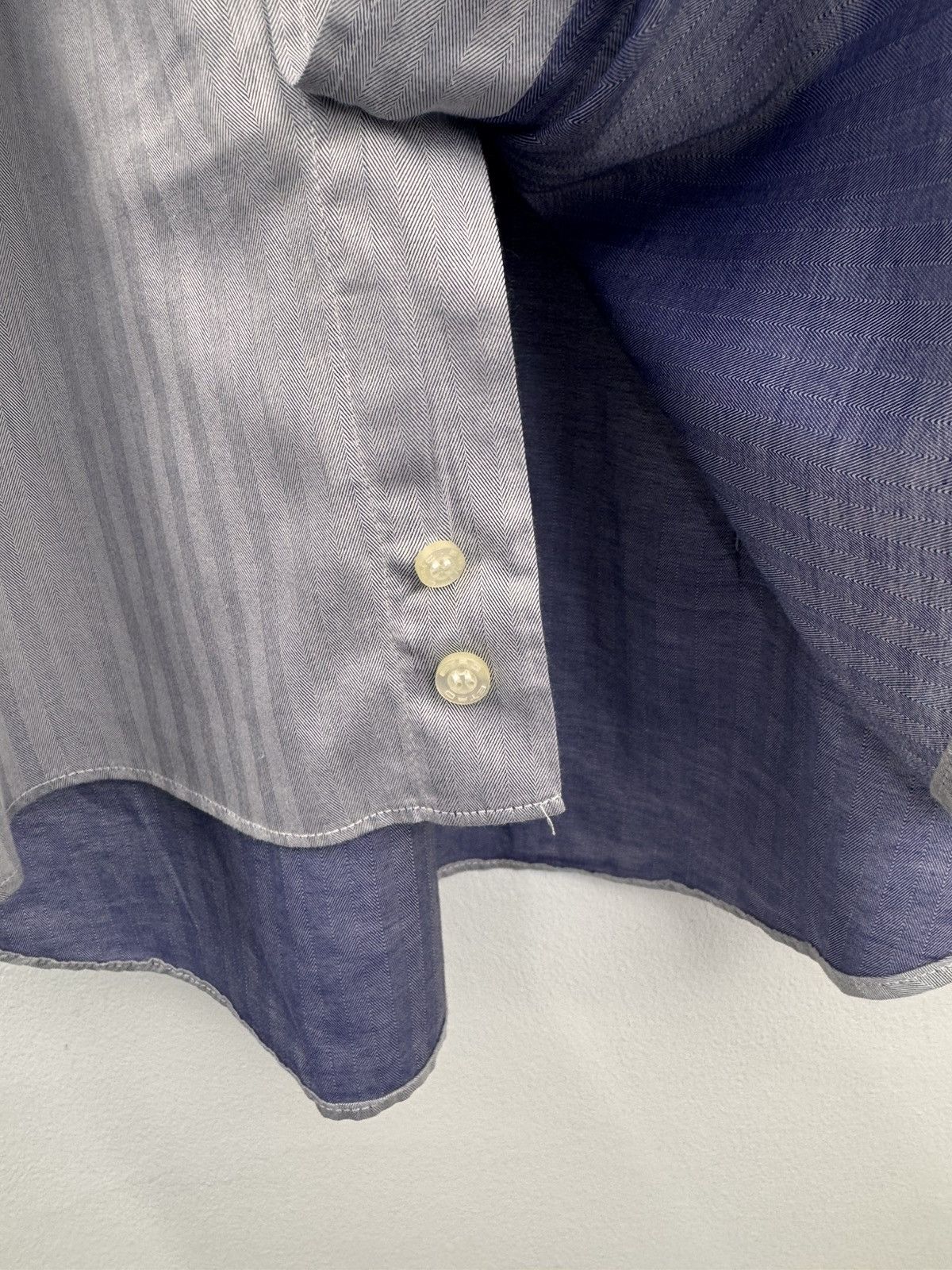 Etro Etro Men Cotton Shirt Grey Size M Size US M / EU 48-50 / 2 - 3 Thumbnail