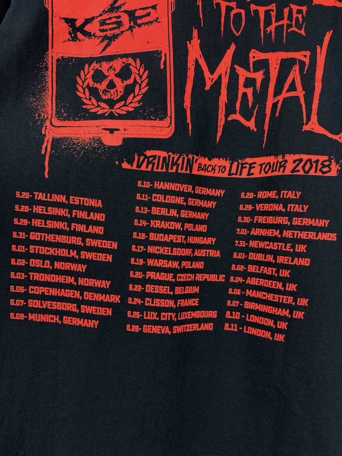 Band Tees 2018 Killswitch Engage Pedal To The Metal Tour T-Shirt Size US M / EU 48-50 / 2 - 13 Thumbnail