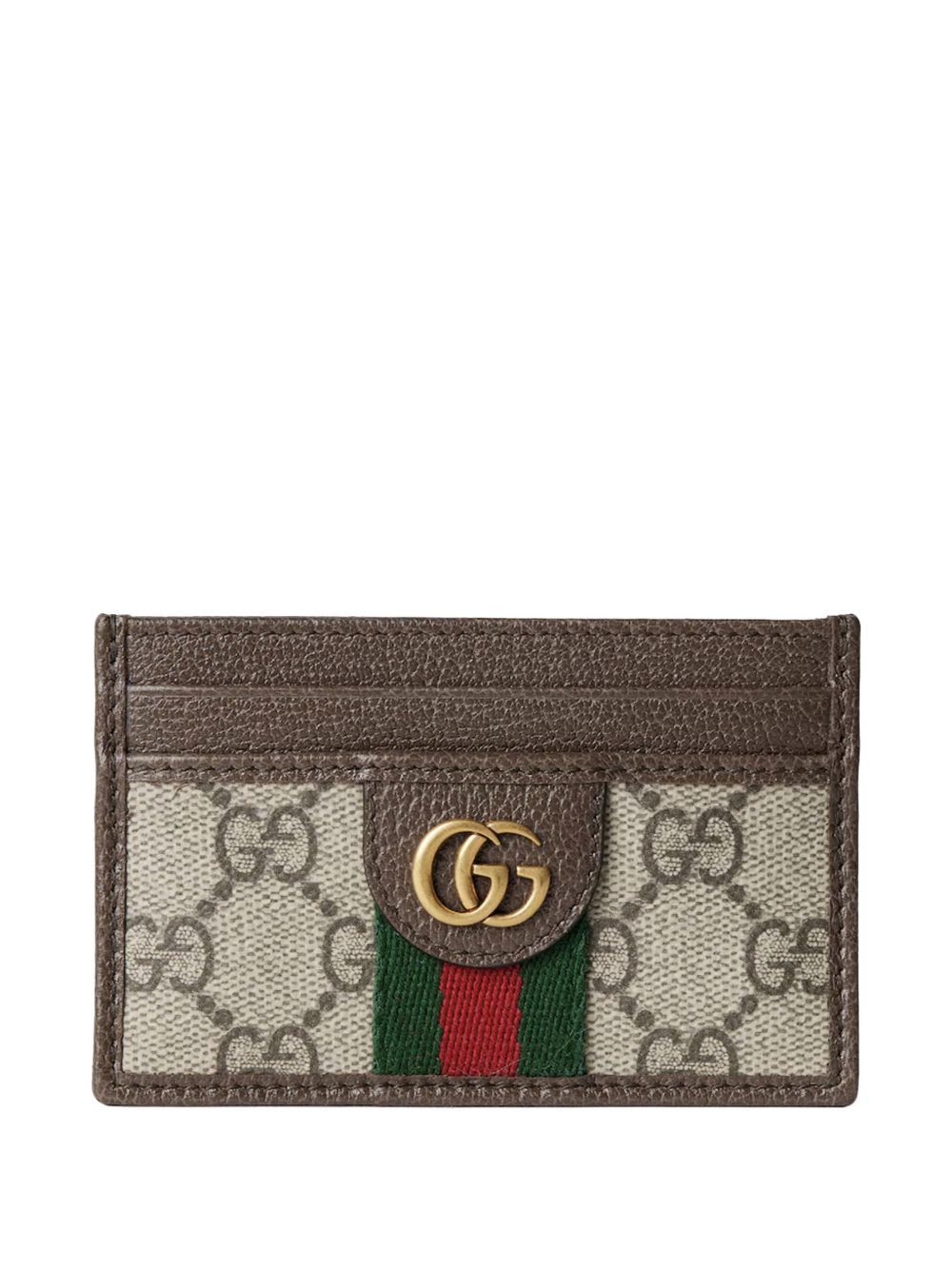 Gucci OPHIDIA GG CARD CASE Size ONE SIZE - 1 Thumbnail