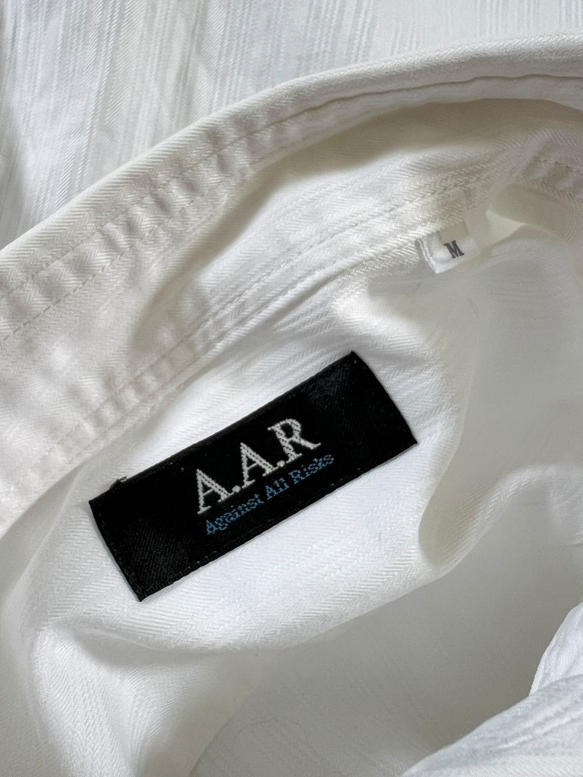 Yohji Yamamoto 1990s Yohji Yamamoto AAR Textured Lined Button Down Shirt Size US M / EU 48-50 / 2 - 8 Thumbnail