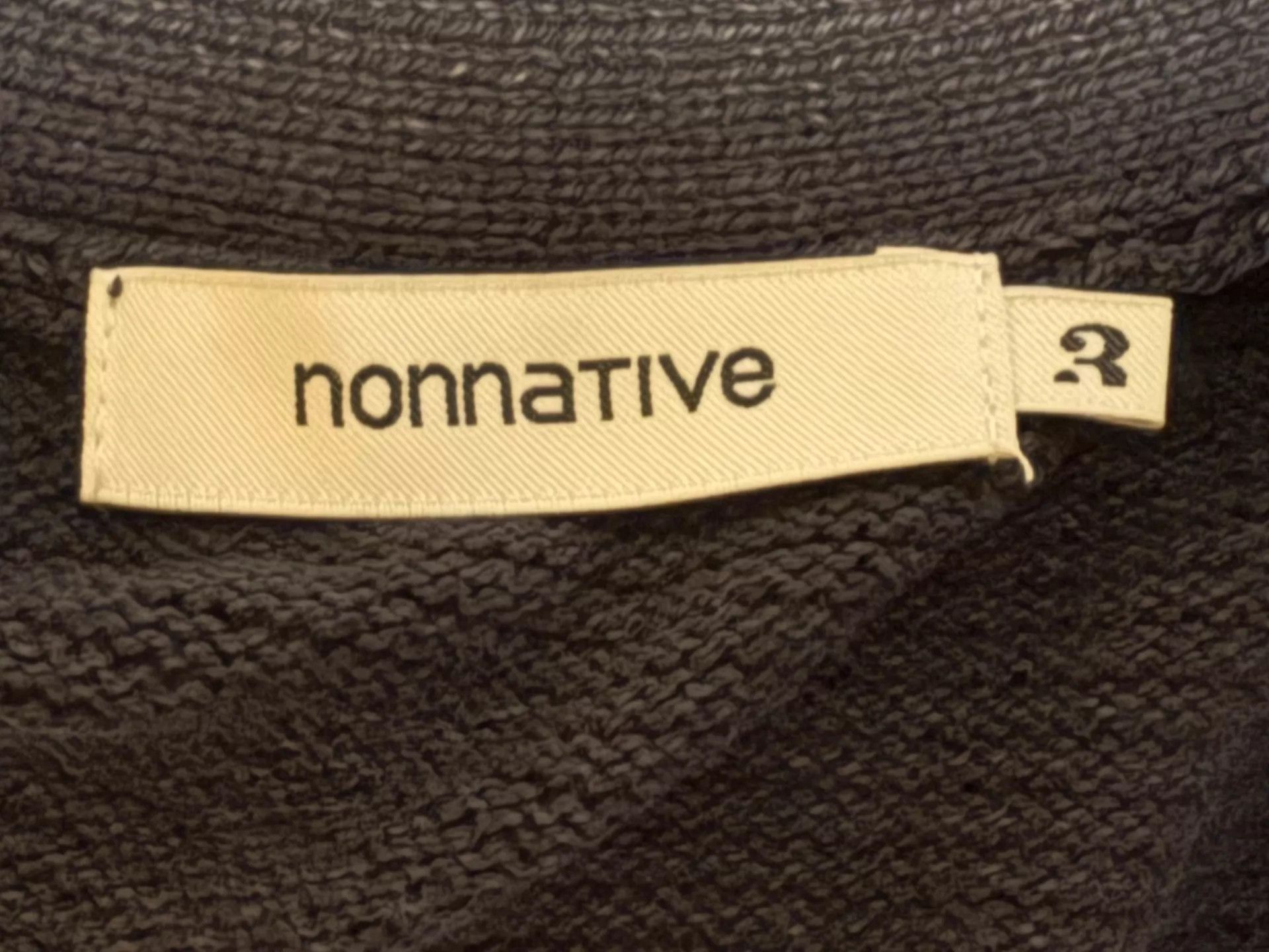 Nonnative nonnative DWELLER COTTON YARN CARDIGAN 25SS iron grey 3 Size US L / EU 52-54 / 3 - 4 Thumbnail