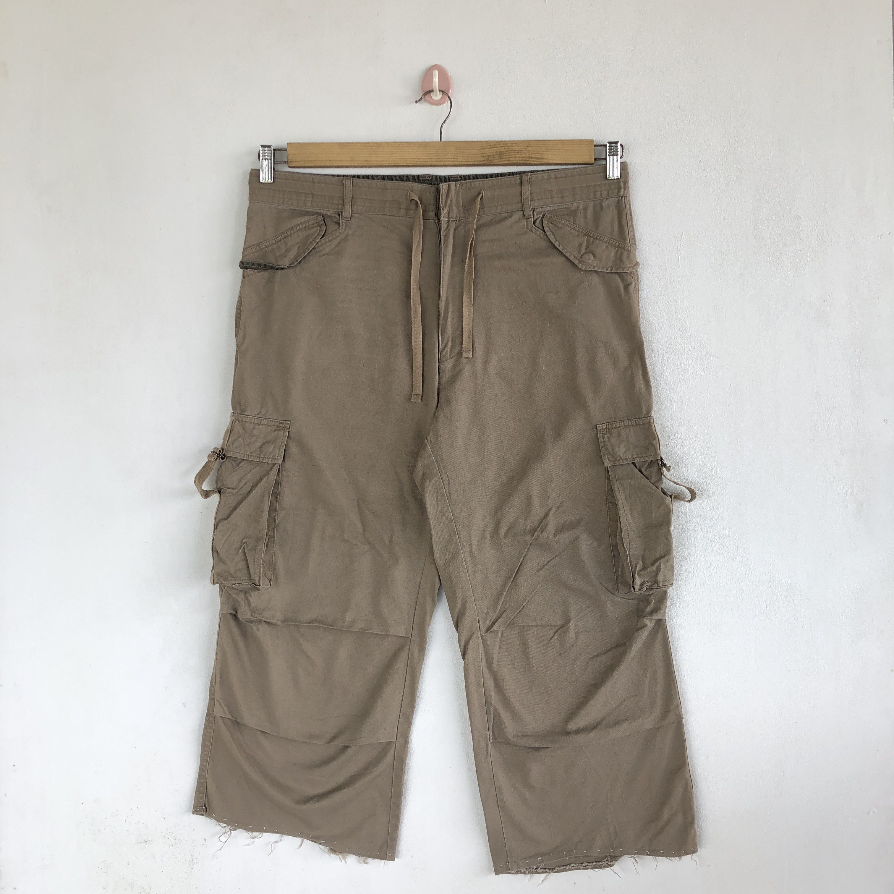 Japanese Brand Vintage Japanese Cargo Pants Multi Pocket Military Trousers Size US 38 / EU 54 - 1 Thumbnail