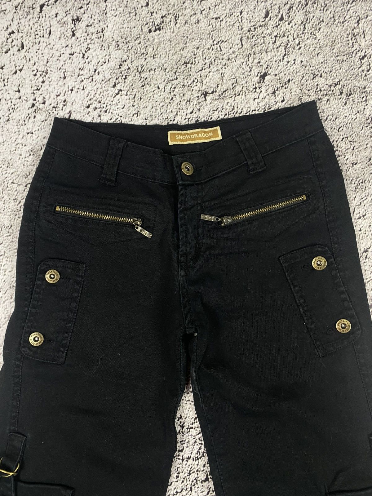 Vintage Vintage Y2K faded cargo flared pants 00s streetwear outdoor Size 27" / US 4 / IT 40 - 2 Thumbnail