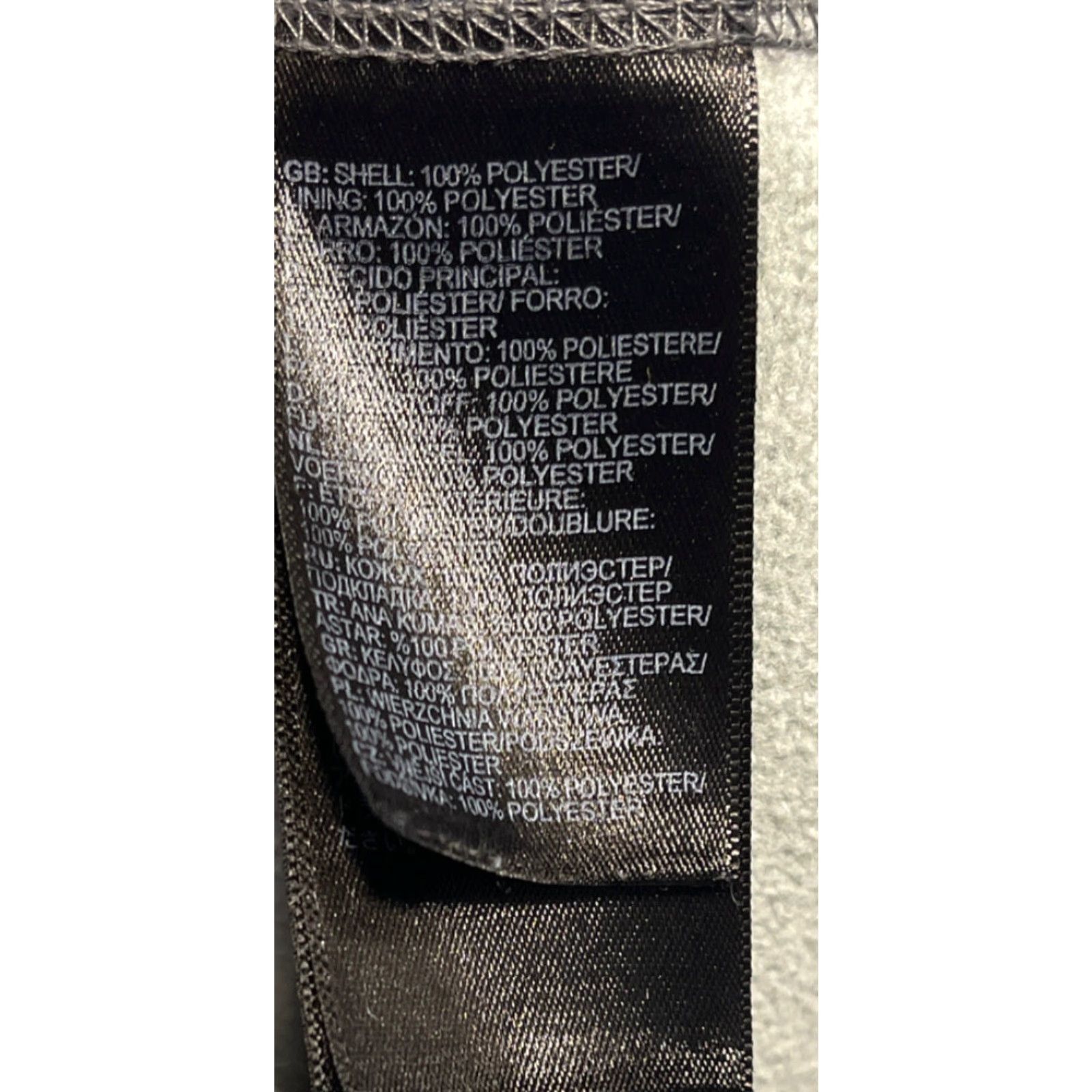 The North Face The North Face Full Zip Fleece Jacket Long Sleeve Men’s Size Medium Gray Size M / US 6-8 / IT 42-44 - 4 Thumbnail