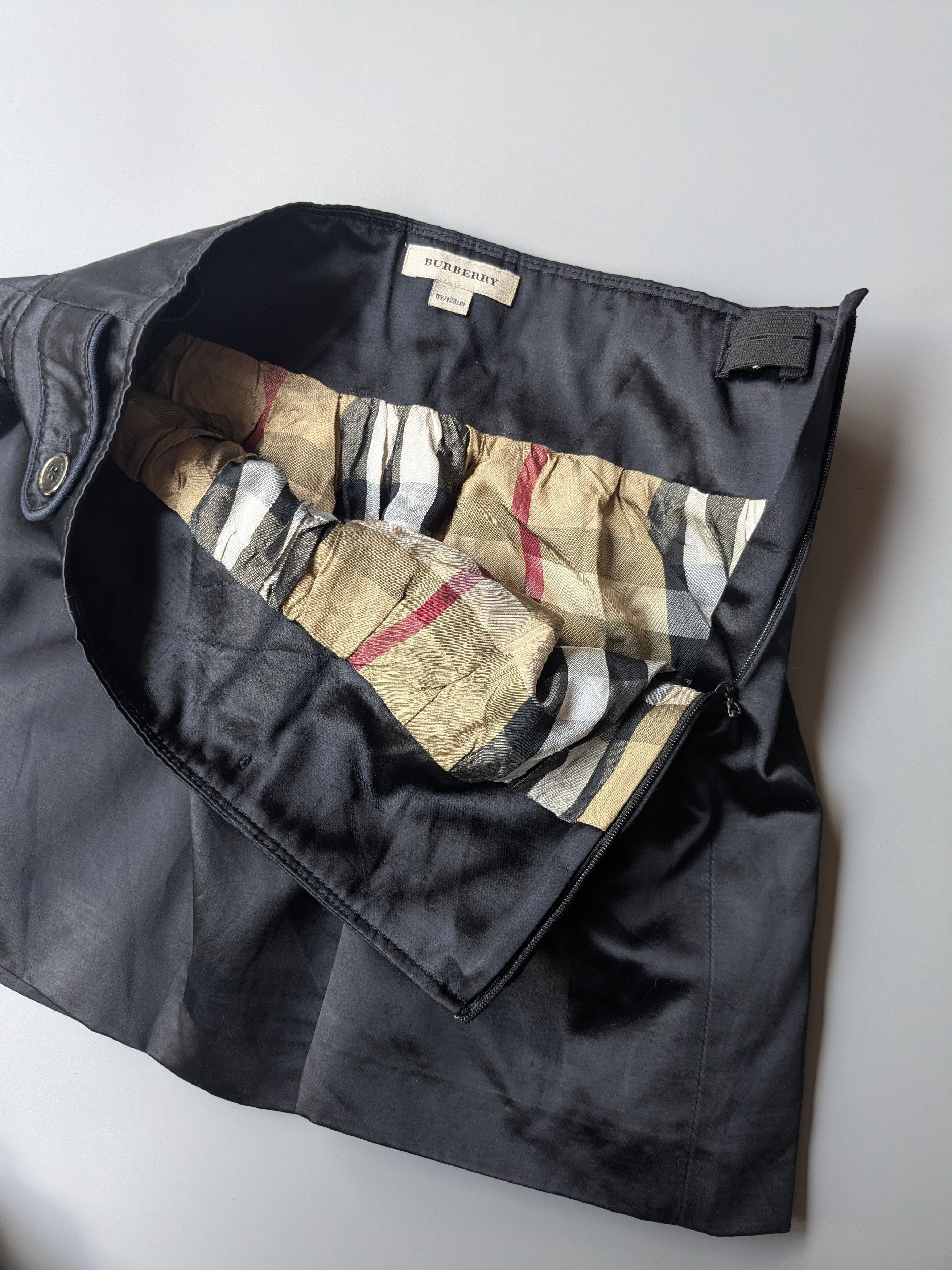 Burberry Burberry nova check mini skirt Size 23" - 2 Thumbnail