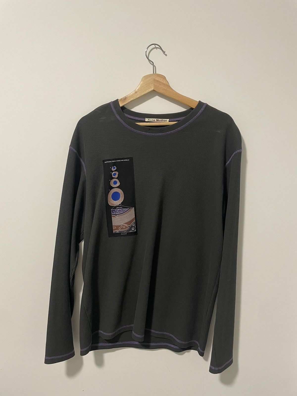Acne Studios Acne Studios Nerve Fibres Long Sleeve Size US M / EU 48-50 / 2 - 1 Thumbnail