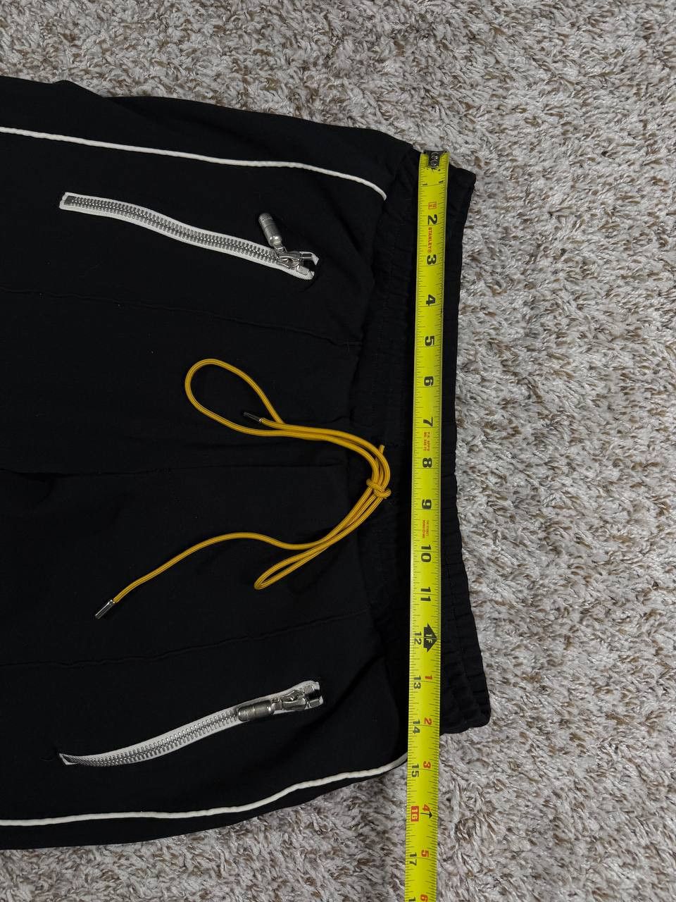 Rhude Rhude Side Stripe Black Track Pants Size US 30 / EU 46 - 6 Thumbnail