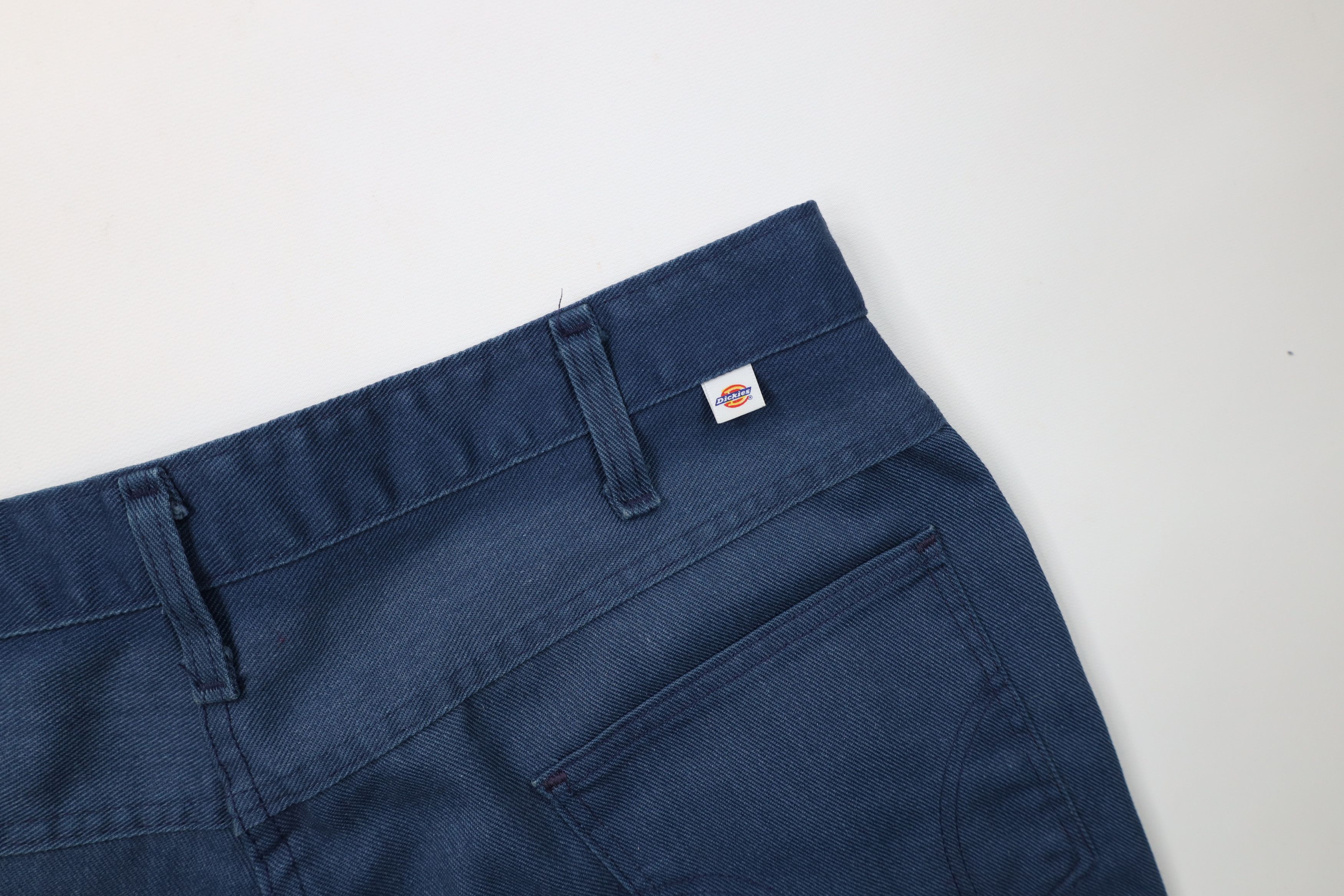 Dickies Vintage 70s Dickies Workwear Flared Wide Leg Pants Blue USA Size US 36 / EU 52 - 14 Thumbnail