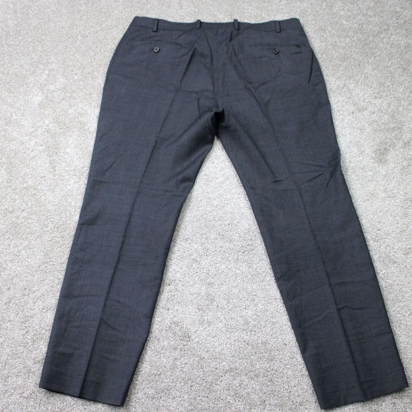 Ralph Lauren LAUREN Ralph Lauren Dress Pants Mens 36x29 Gray Wool Stretch Dress Pants Mens Regular Gray 36 Inseam 29 Straight Front Flat Front Size US 36 / EU 52 - 6 Thumbnail