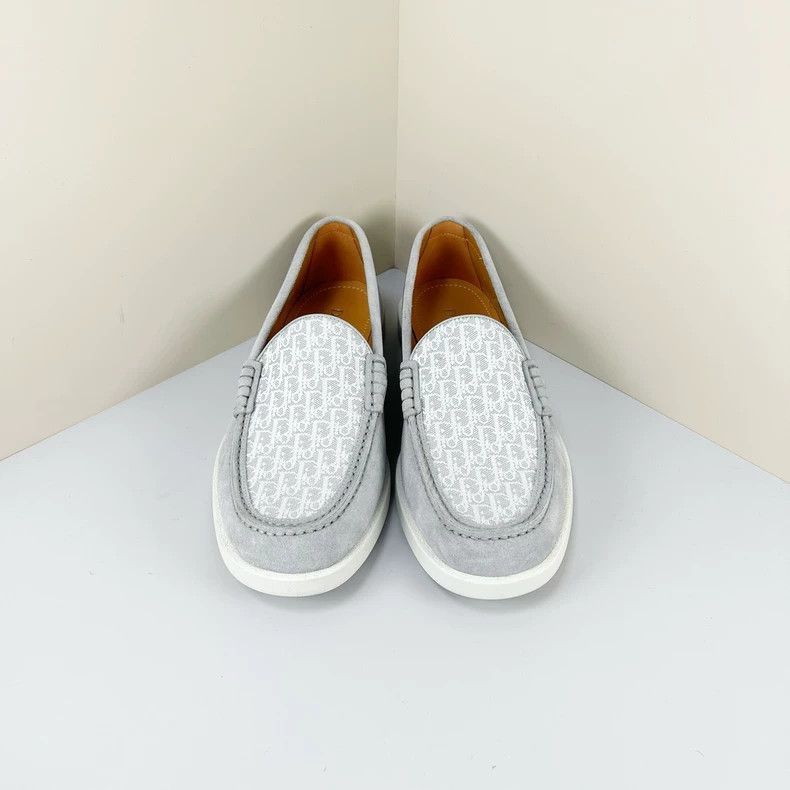 Dior Dior Dior Granville Gray Loafers Casual Shoes-2507 Size US 8 / EU 41 - 2 Thumbnail