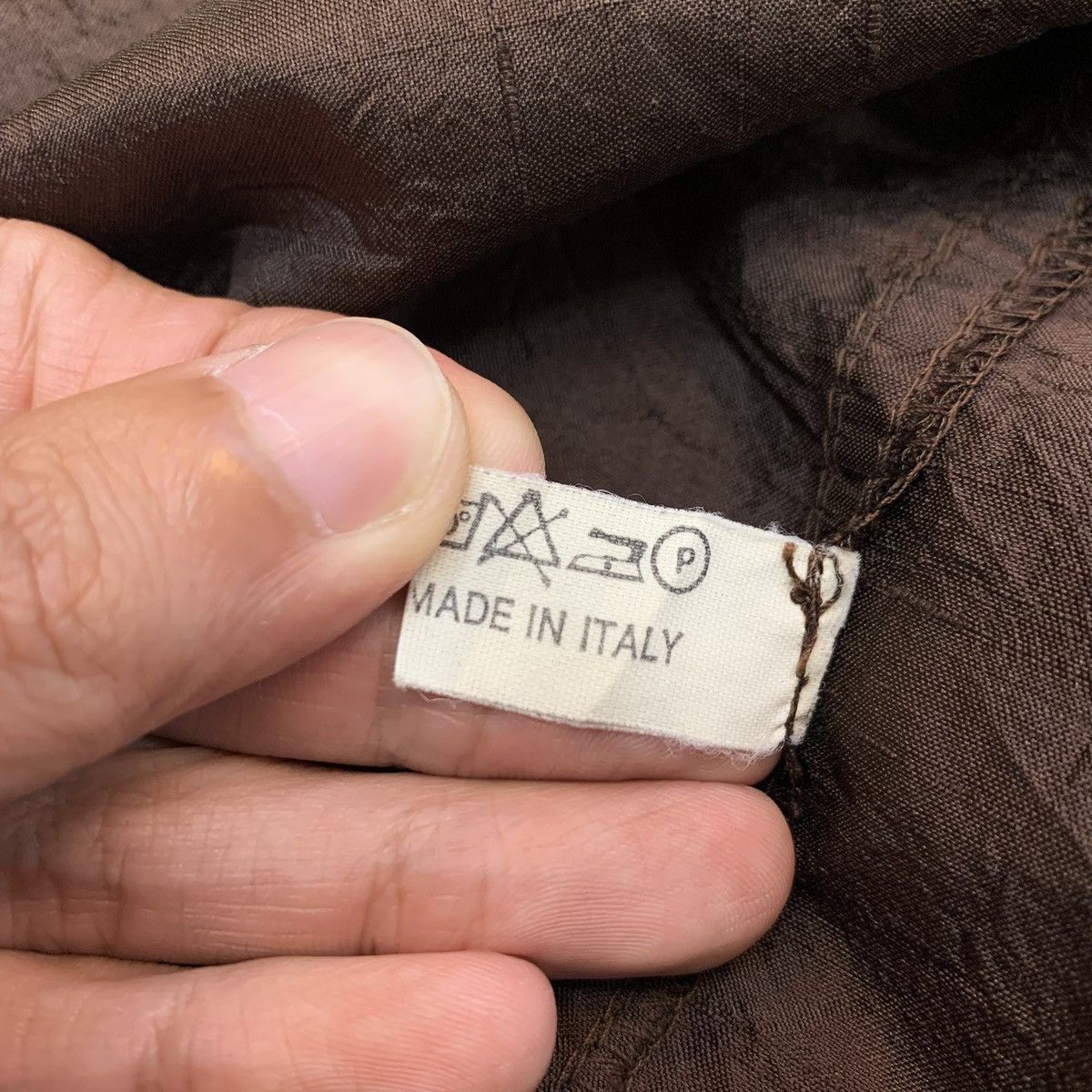 Other 1980s NEGOZI D’ITALIA Tendenza Textured Zip Up Light Jacket Size US S / EU 44-46 / 1 - 7 Thumbnail