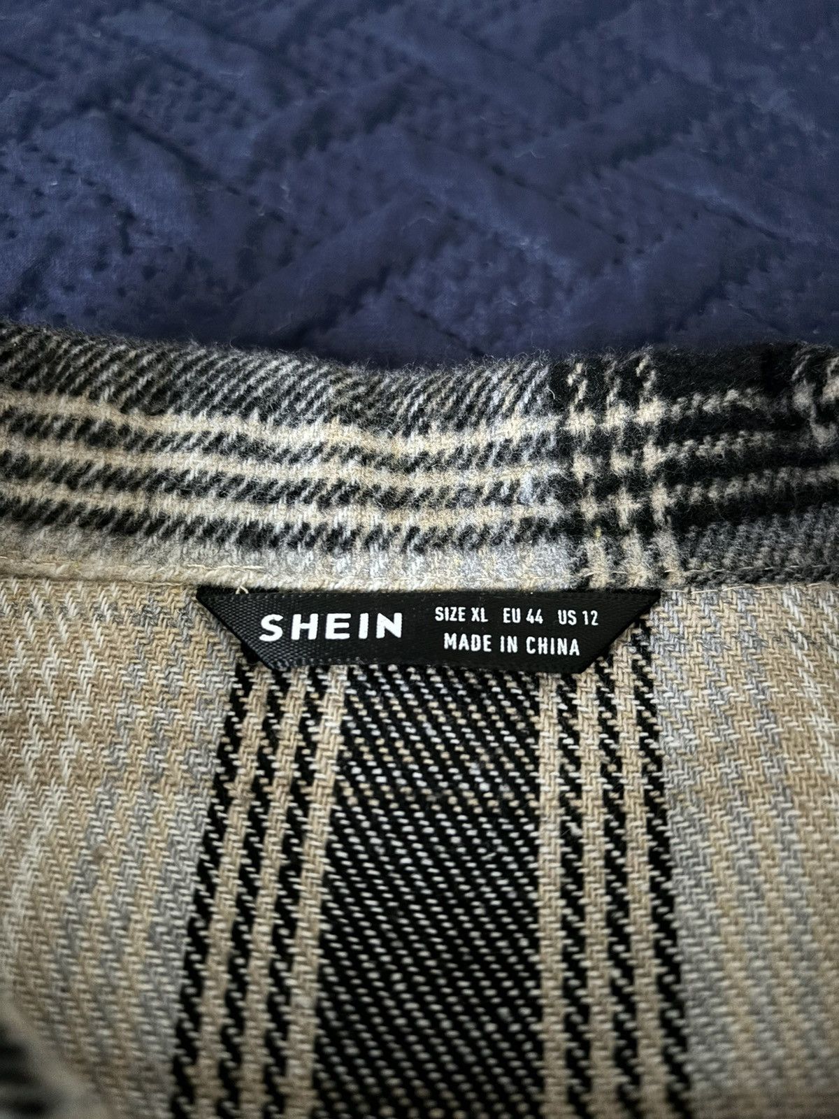 Shein SHEIN Plaid Flannel Shacket Size XL / US 12-14 / IT 48-50 - 2 Thumbnail