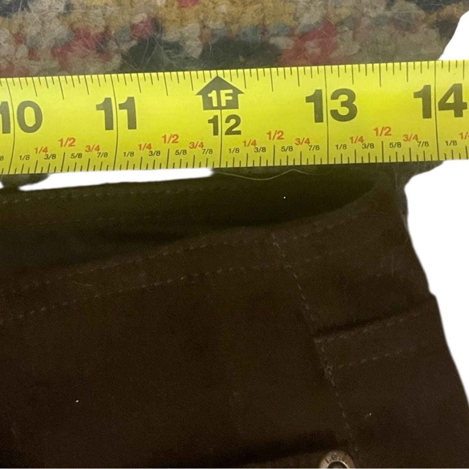 L.E.I. L.E.I. Retro Brown Low Rise Brushed Suede Flared Pants Size 27" / US 4 / IT 40 - 6 Thumbnail