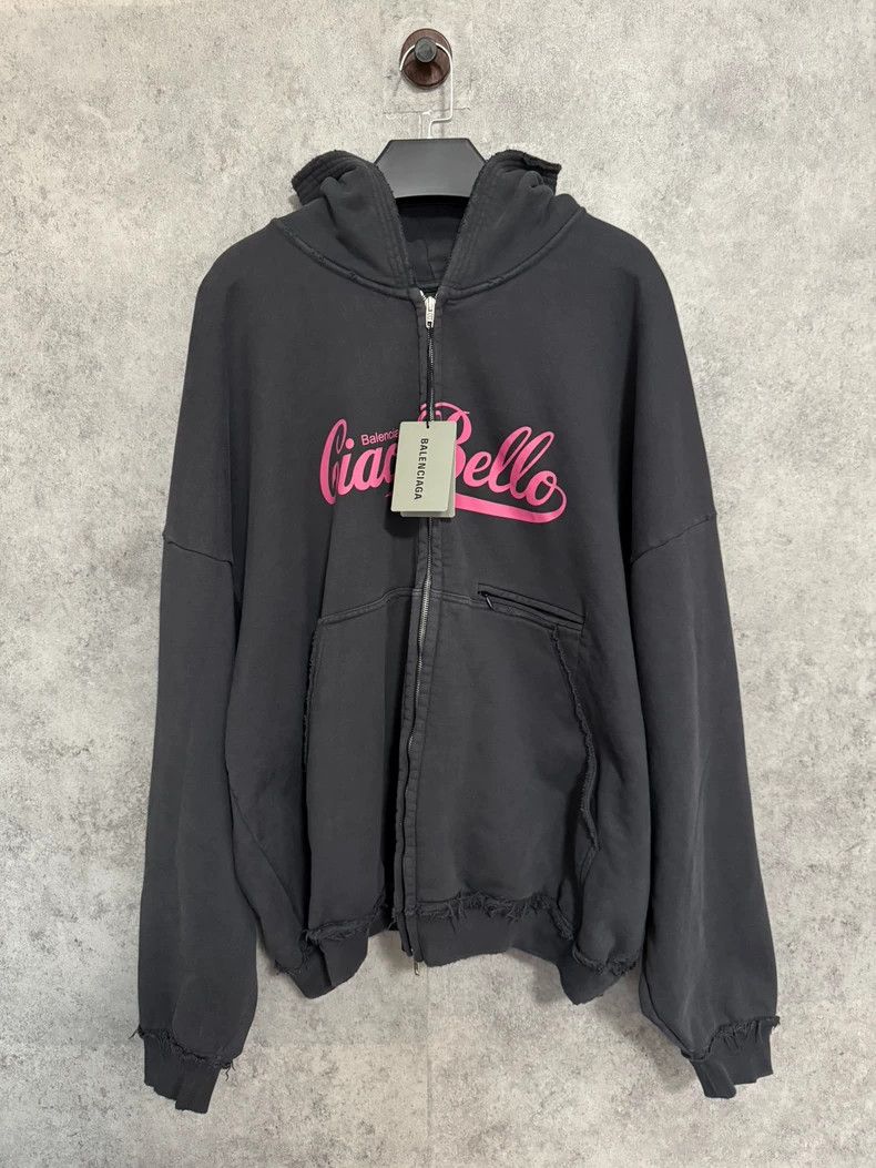Balenciaga Balenciaga Zip-up hooded sweater Size US XS / EU 42 / 0 - 1 Thumbnail