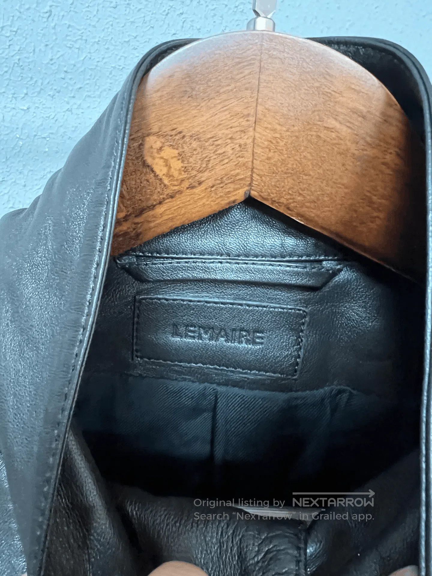 Lemaire Lemaire Stand Collar Leather Jacket. Size US M / EU 48-50 / 2 - 3 Thumbnail