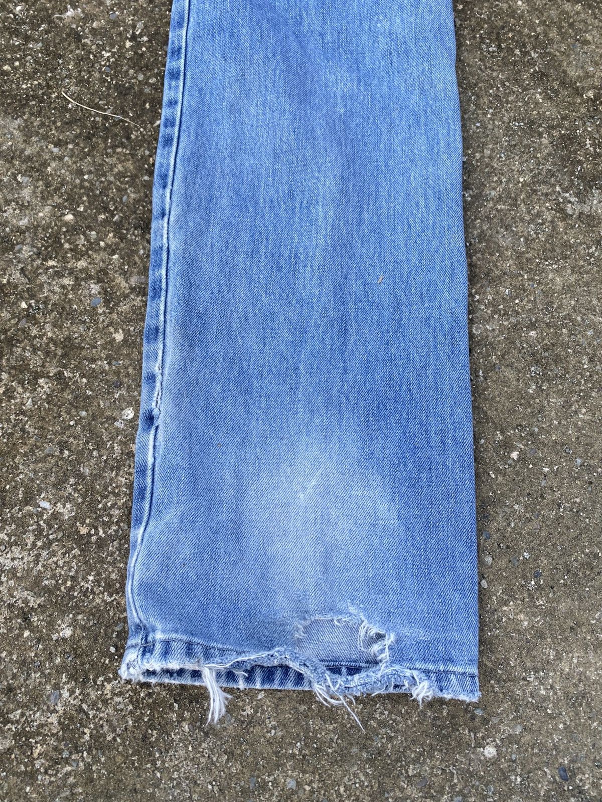Japanese Brand BLUEWAY Buckleback Biker Jeans Size US 26 / EU 42 - 7 Thumbnail