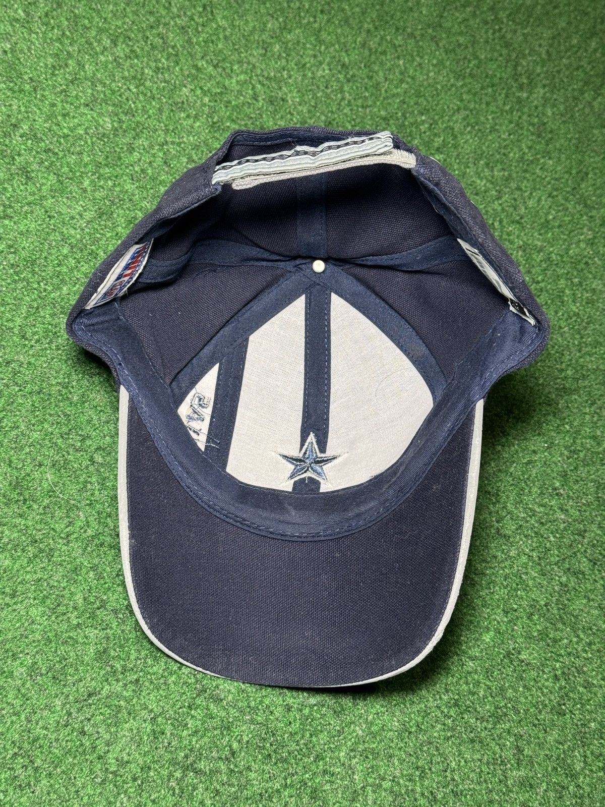 Puma Vintage 90s Dallas Cowboys Puma NFL Pro Line Strapback Hat Size ONE SIZE - 5 Thumbnail