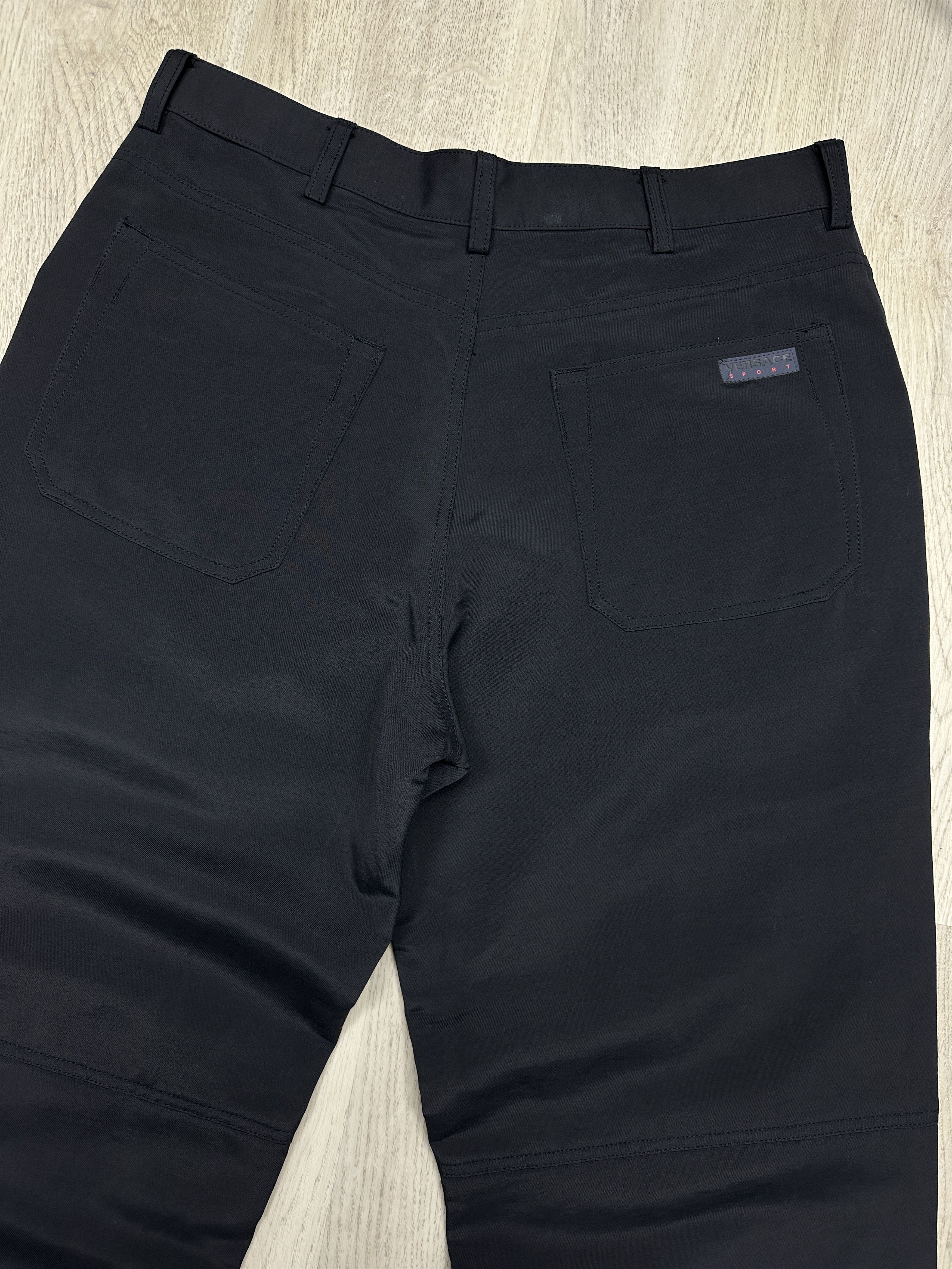 Versace Versace Sport 90s Vintage Mens Nylon Double Knee Pants Size US 34 / EU 50 - 6 Thumbnail