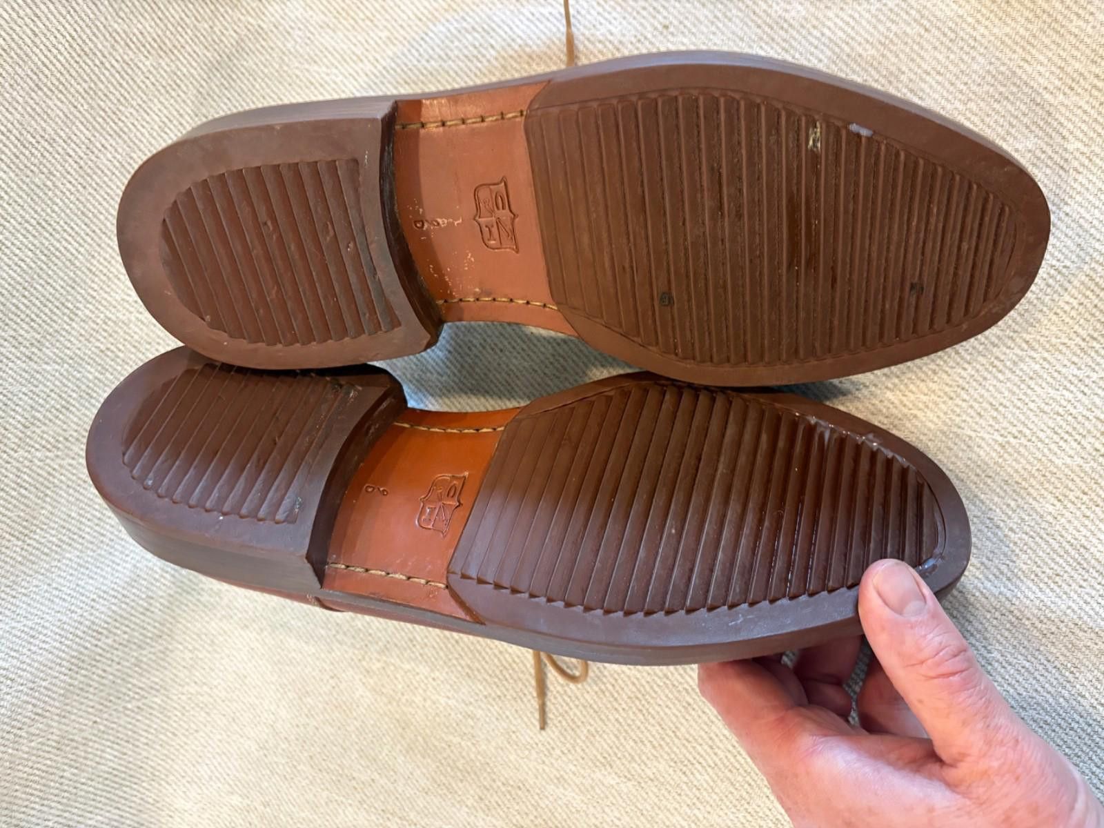 Cole Haan Cole Haan Country 7250 Brown Leather Split Toe Shoes 9 D Size US 9 / EU 42 - 6 Thumbnail