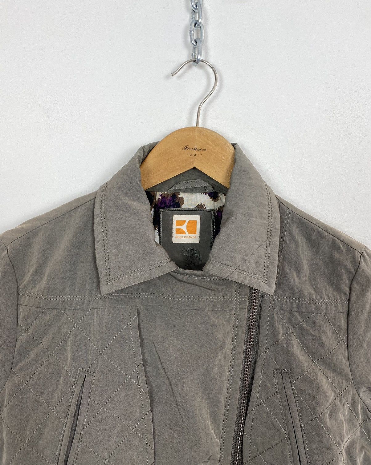 Hugo Boss Boss Orange Windbreaker Jacket With Belt Womens Size US4 Top Size XS / US 0-2 / IT 36-38 - 2 Thumbnail