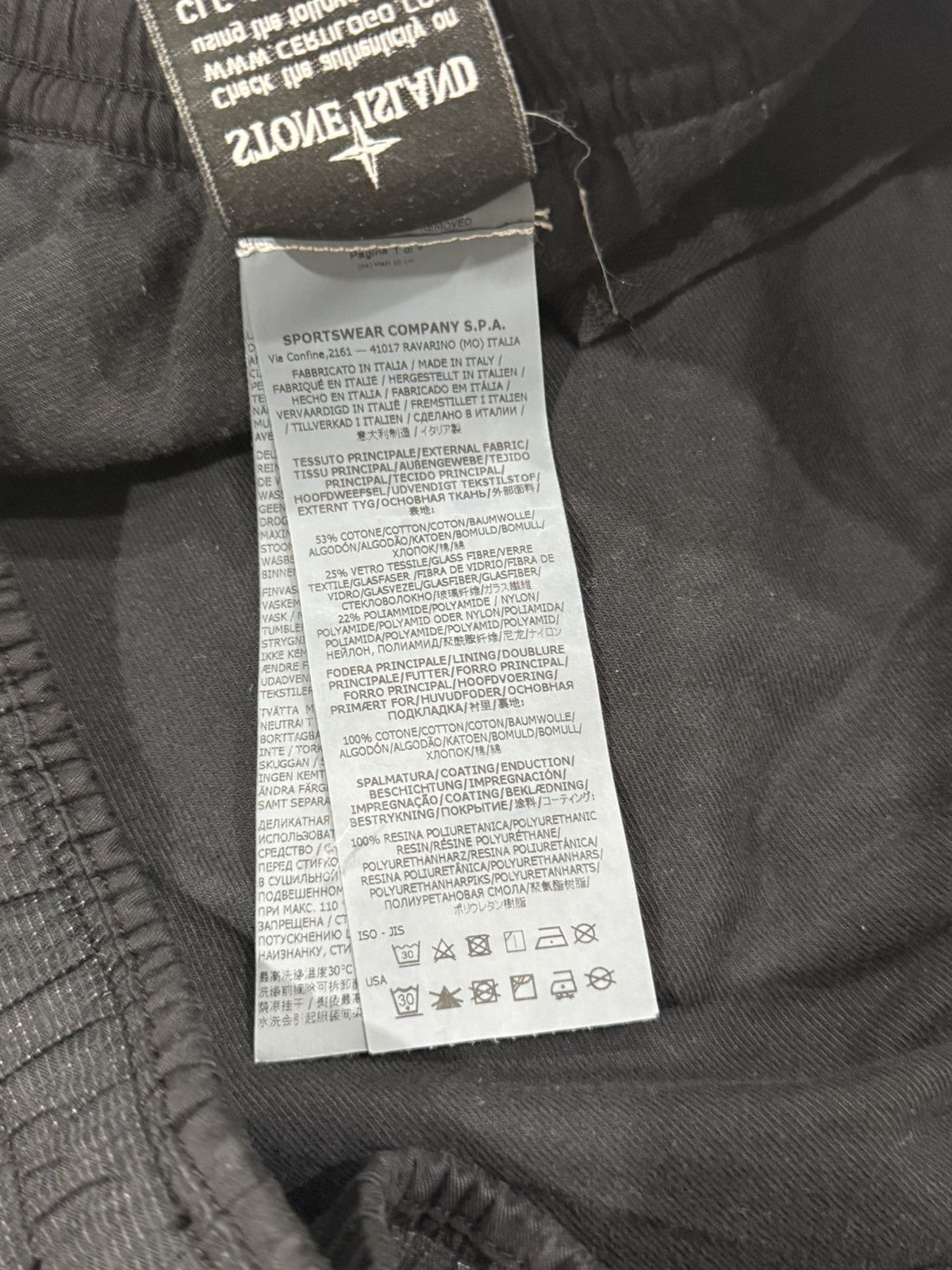 Stone Island Stone Island Type RE-T Reflective Rip Stop-TC Cargo Pants Size US 32 / EU 48 - 6 Thumbnail