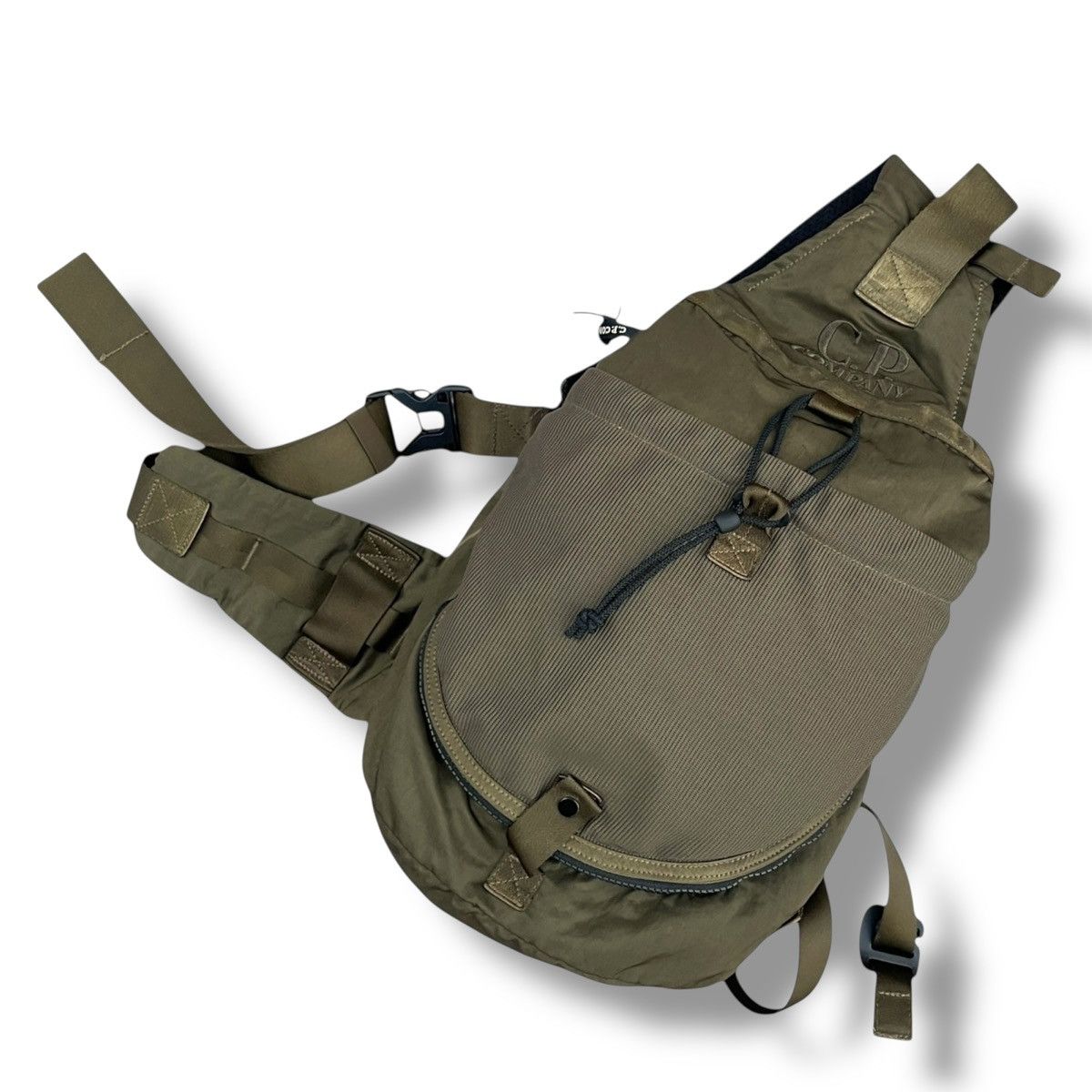 C.P. Company C.P. Company Nylon B Crossbody Bag in Ivy Green Size ONE SIZE - 2 Thumbnail