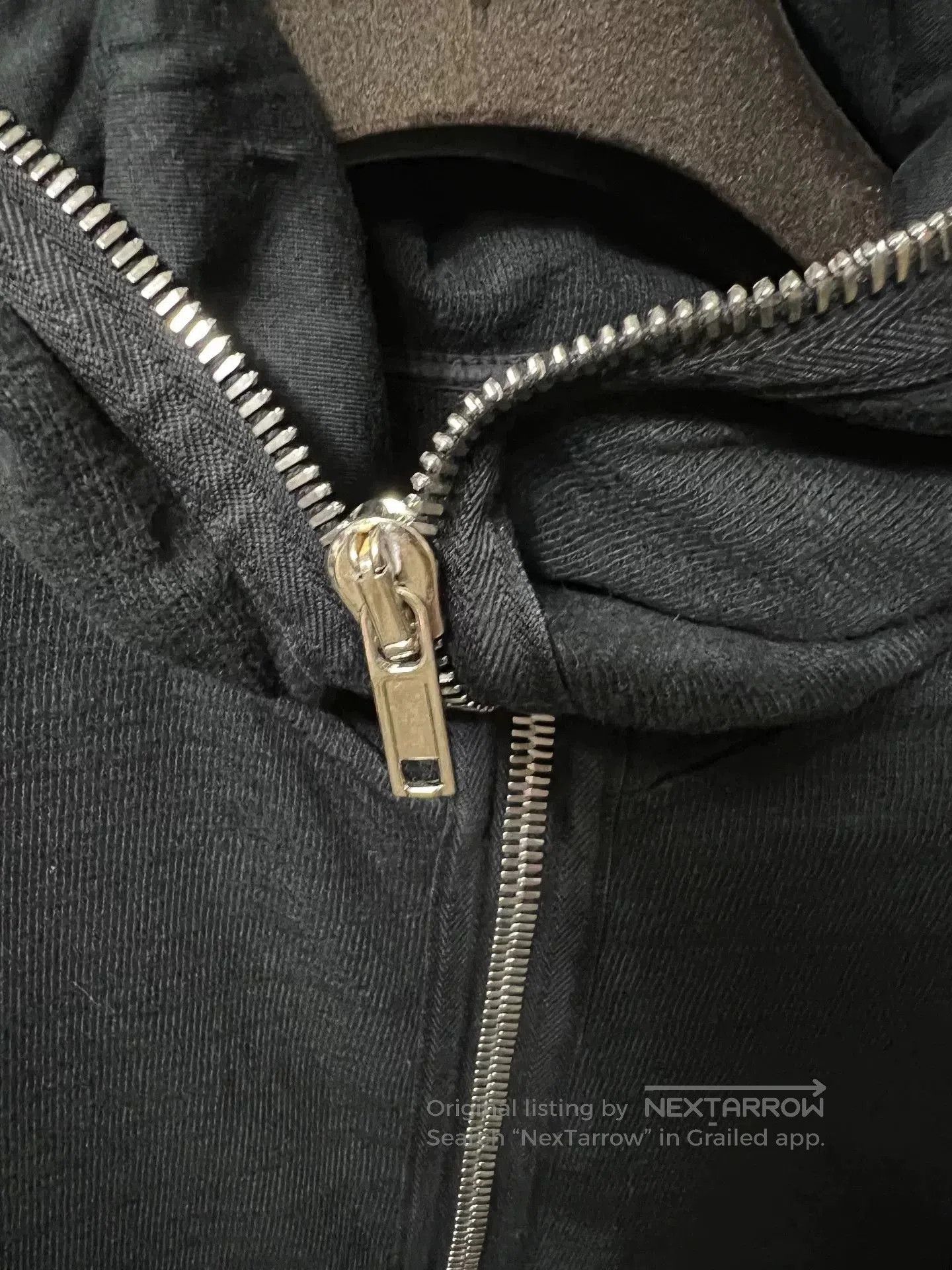 Rick Owens Rick Owens Men's Ninja Zip Hoodie. Size US L / EU 52-54 / 3 - 3 Thumbnail