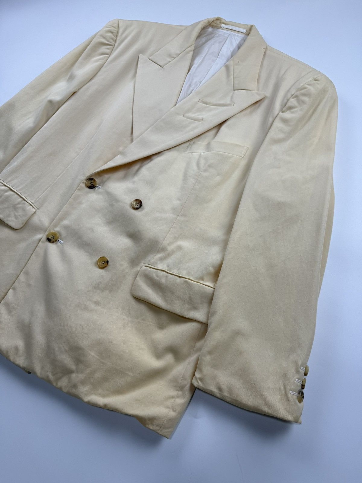 Comme des Garcons Homme Plus Comme des Garcons HommePlus SS90 Double Breasted Wool Jacket Size US S / EU 44-46 / 1 - 5 Thumbnail
