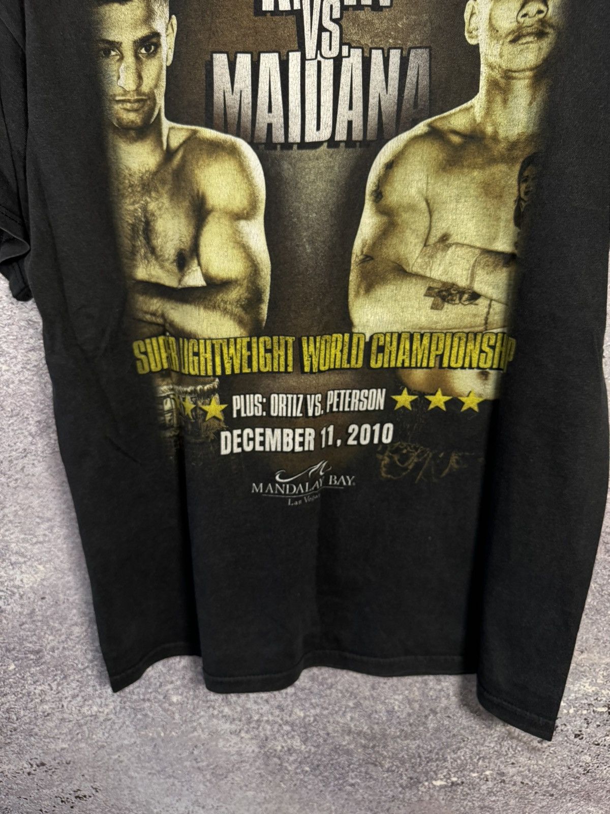 Vintage Vintage 2010 Khan vs Maidana Lightweight World Championship Size US M / EU 48-50 / 2 - 13 Thumbnail
