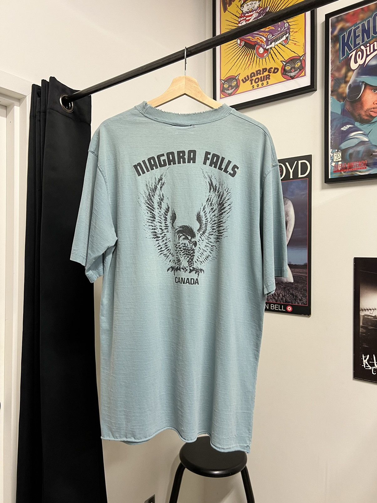 90s Harley Davidson Distressed & Faded Tee