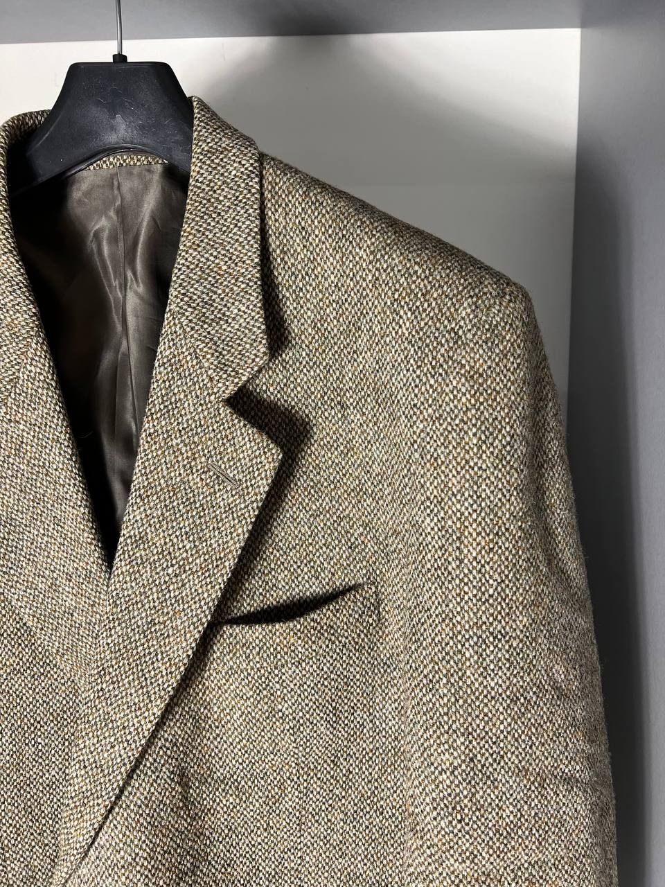 Harris Tweed VINTAGE HARRIS TWEED CASUAL DESIGNER BLAZER RETRO Y2K 90s Size 46R - 2 Thumbnail