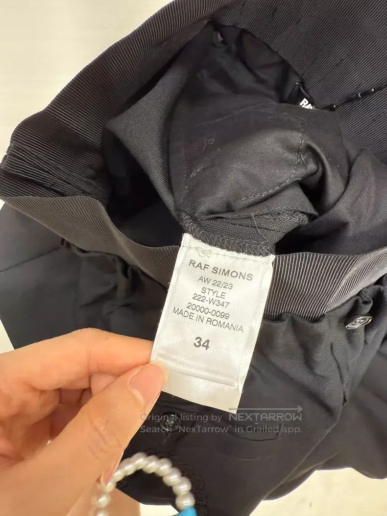 Raf Simons Raf Simons Pleated wide-waisted trousers Size US 34 / EU 50 - 6 Thumbnail