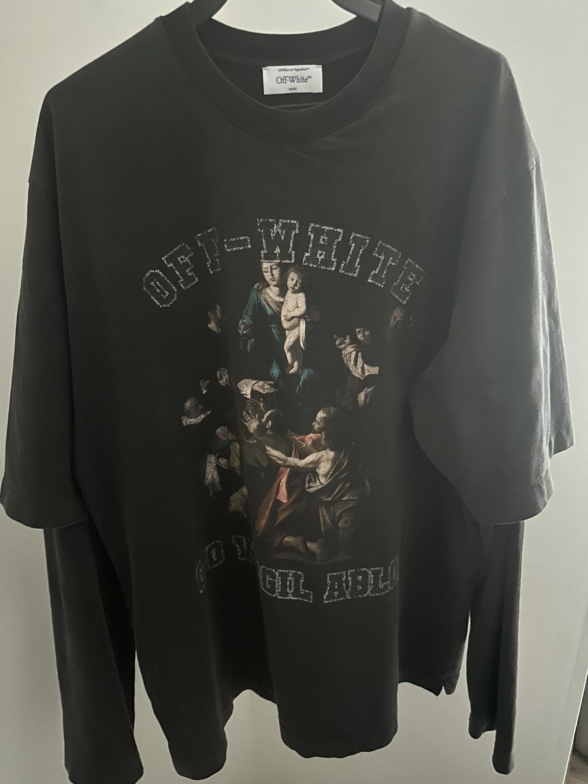 Off-White L size off white Mary skate layered tee Size US L / EU 52-54 / 3 - 1 Thumbnail