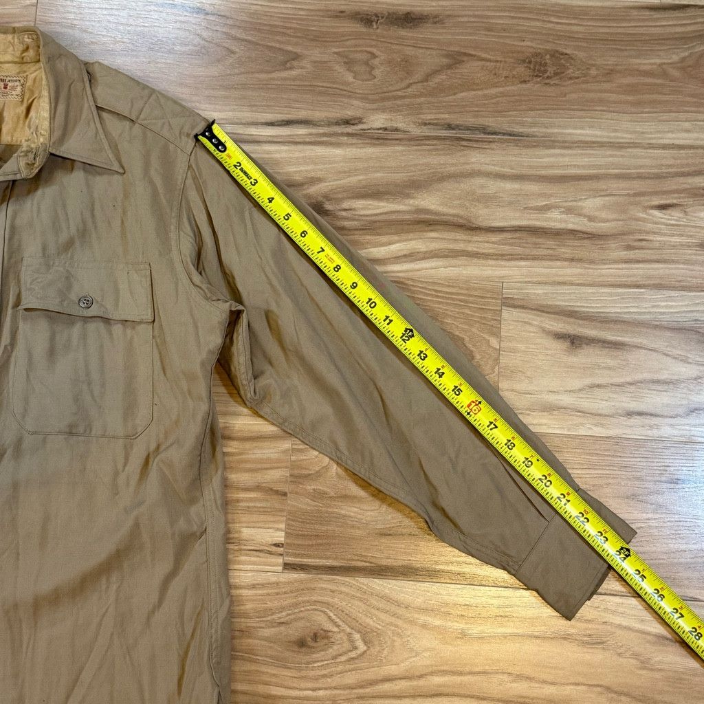 Z Brand Esquire Men’s L Regulation Vintage Utility Shirt Size US L / EU 52-54 / 3 - 7 Thumbnail
