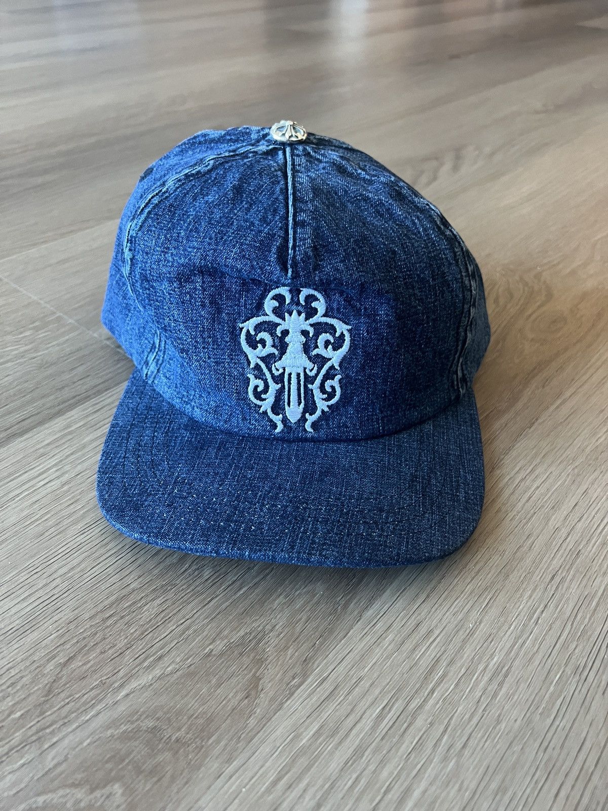 Chrome Hearts Chrome Hearts Denim Dagger Hat | Grailed