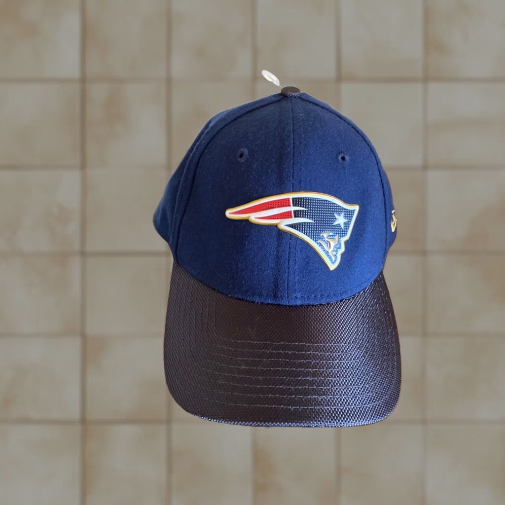 New Era New Era 39Thirty Men's Cap NFL New England Patriots Blue Sideline Hat Sz S/M Size ONE SIZE - 1 Thumbnail