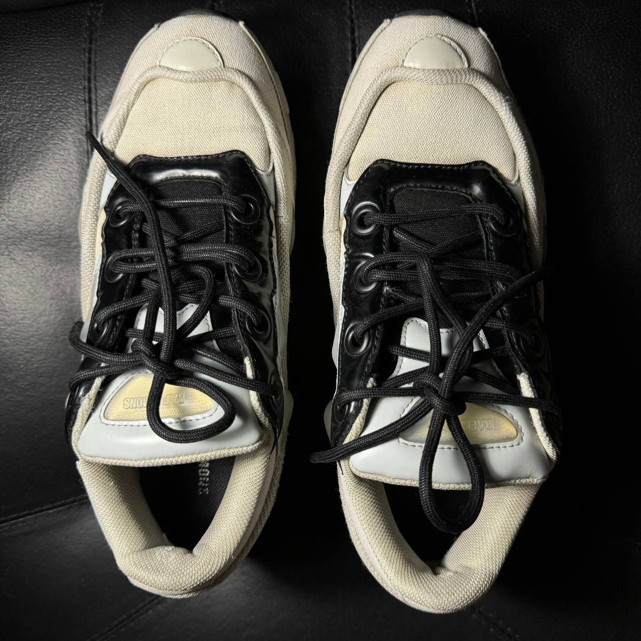 Adidas × Raf Simons 7,5us Adidas Raf Simons ozweego Cream White Size US 7.5 / EU 40-41 - 4 Thumbnail
