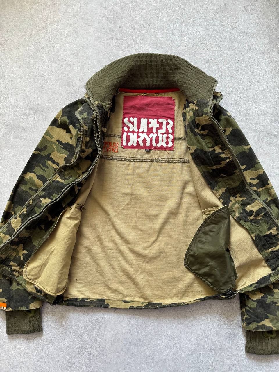 Superdry Superdry Japan Ripstop Camouflage Jacket Military Style Camo Size US XS / EU 42 / 0 - 9 Thumbnail