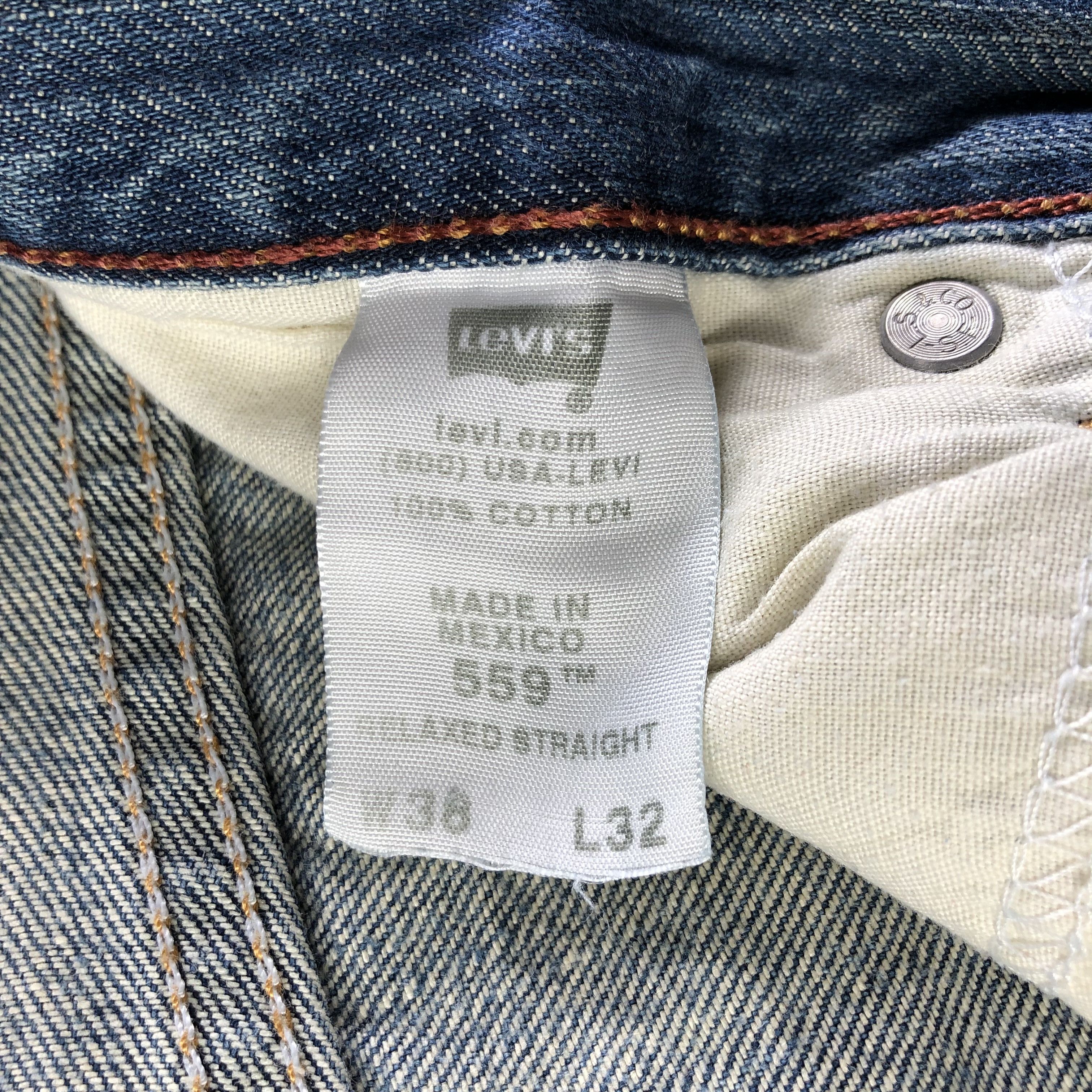 Levi's × Vintage Vintage Blue Wash Levis 559 Jeans-JM3389 Size US 40 / EU 56 - 10 Thumbnail
