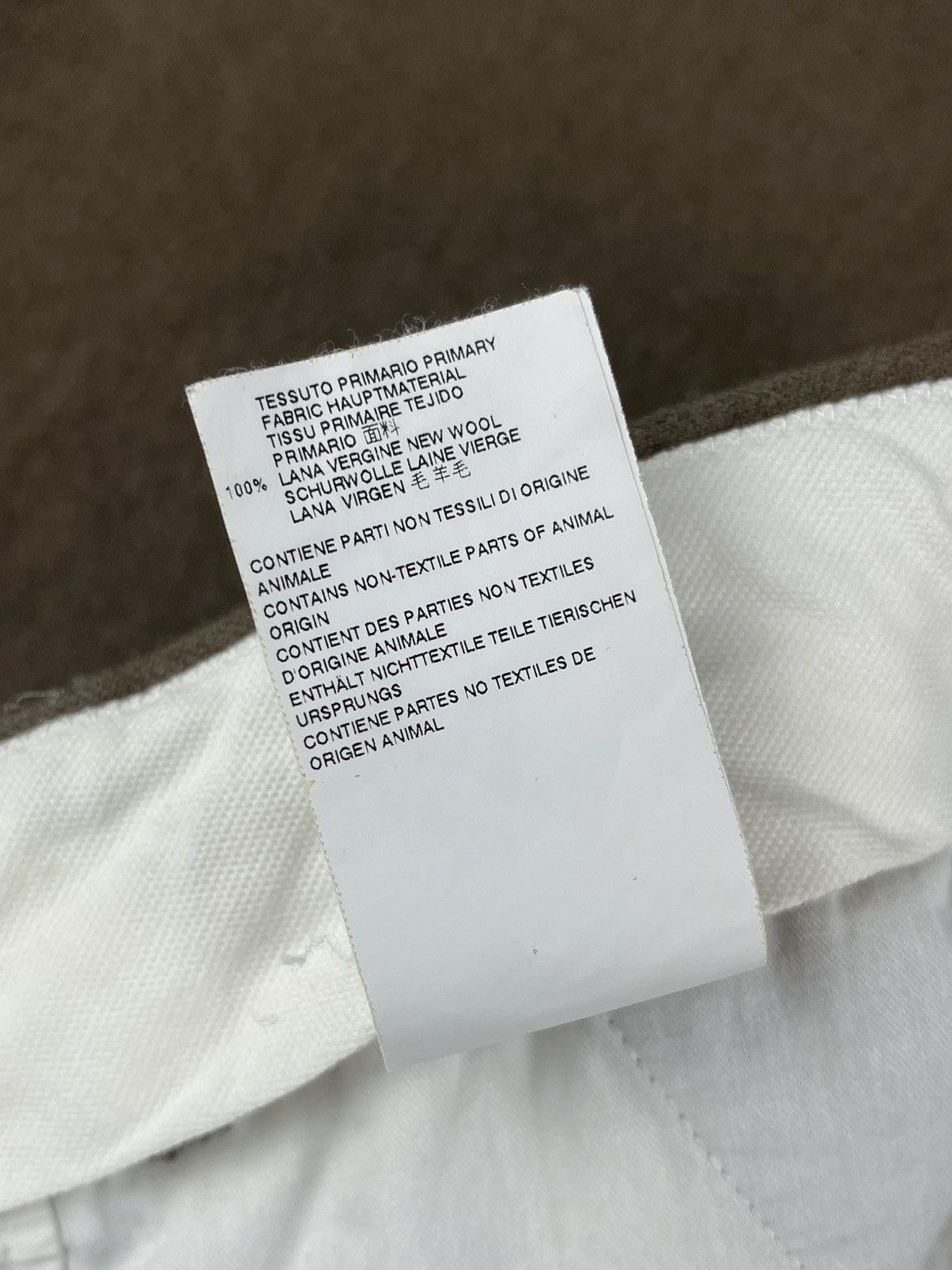 Maison Margiela AW15 Maison Margiela Virgin Wool Pants Trousers Brown Size US 32 / EU 48 - 9 Thumbnail