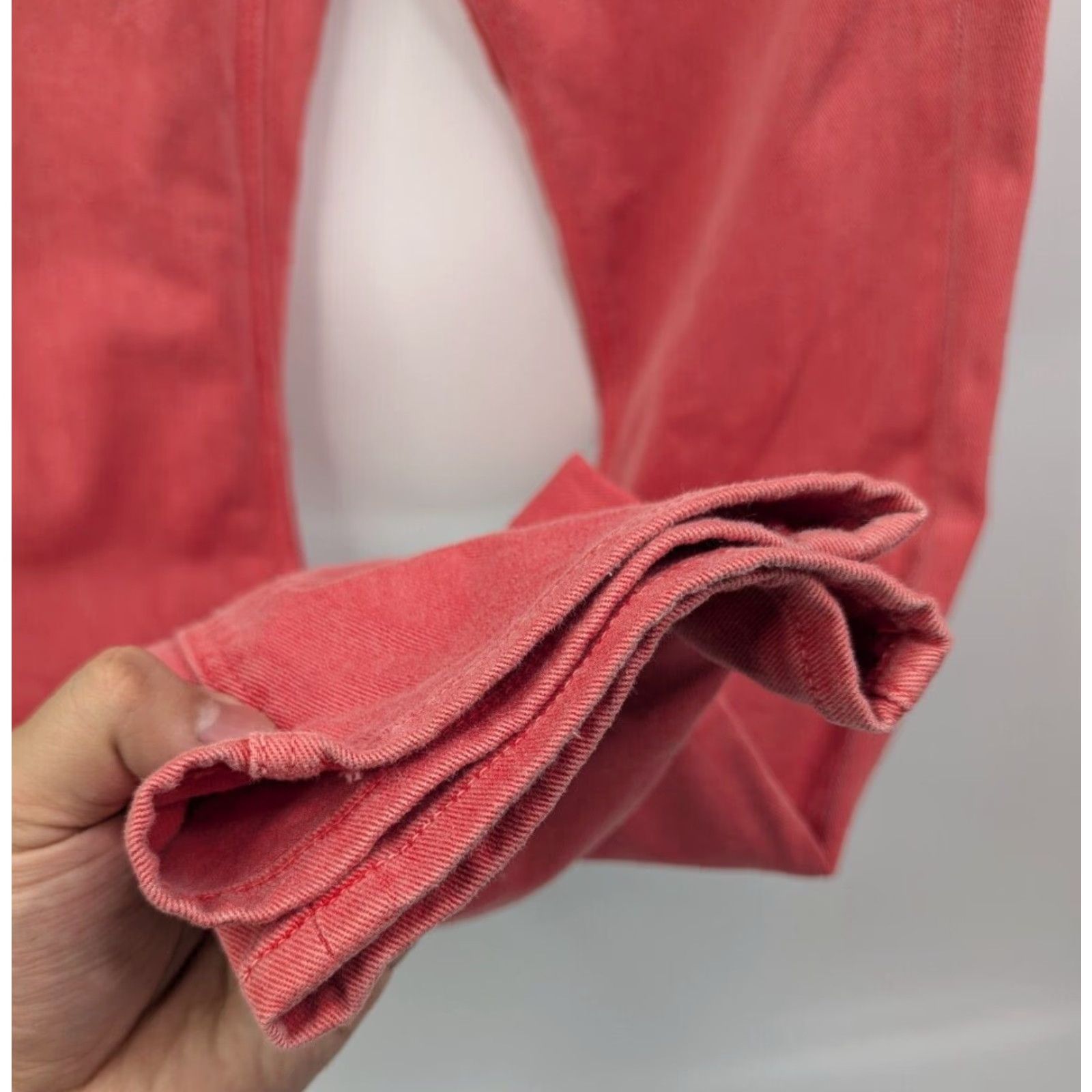 Michael Kors Michael Kors Pants Men's Slim Straight Leg 32 Red Pink Parker Chino Casual Size US 32 / EU 48 - 4 Thumbnail