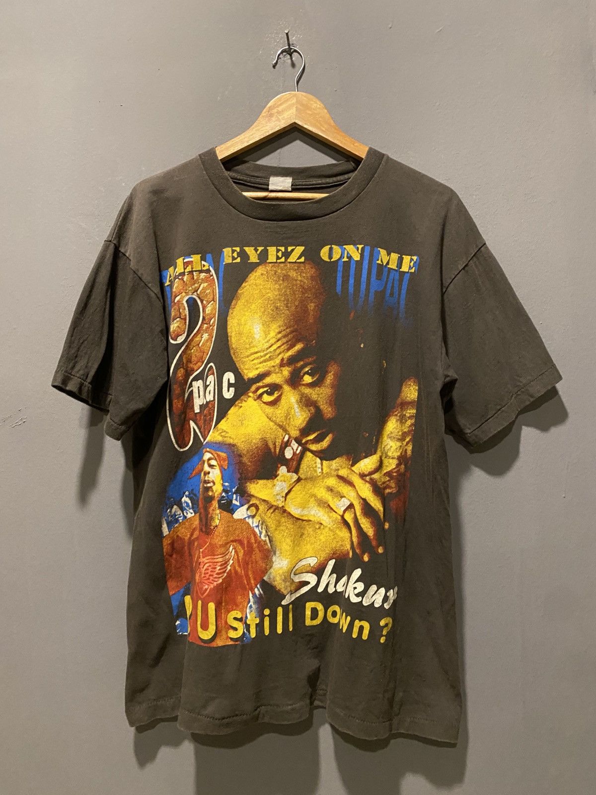 Rap Tees Tupac vintage 90s x raptee Size US XL / EU 56 / 4 - 1 Thumbnail