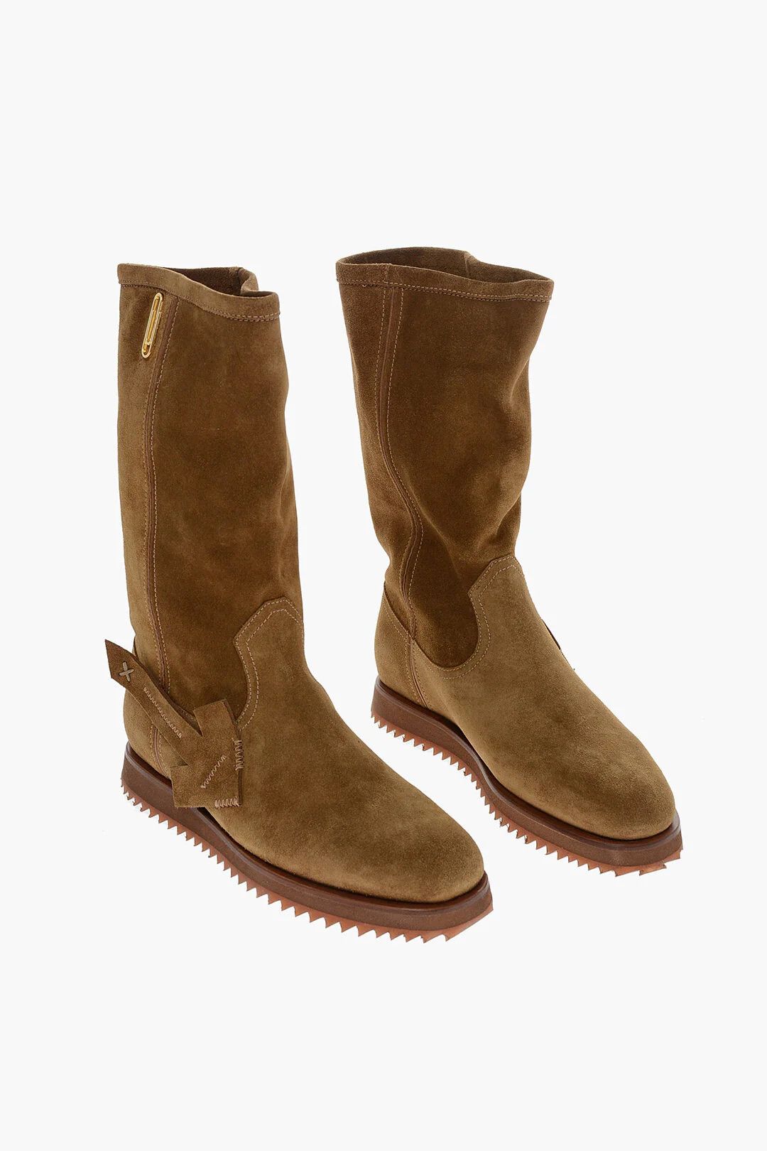 Off-White og1mm0426 Suede Boots in Brown Size US 11 / EU 44 - 2 Thumbnail