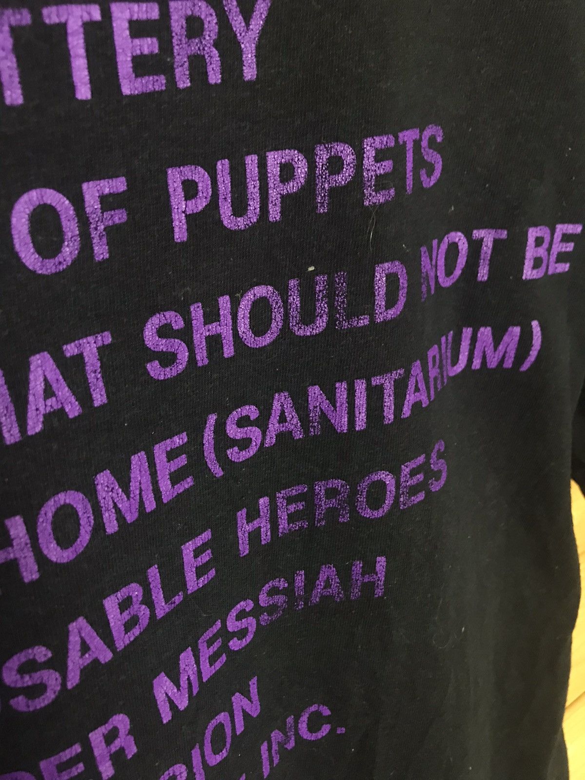 Metallica Vintage 2007 Metallica master of puppets t-shirt Size US M / EU 48-50 / 2 - 13 Thumbnail