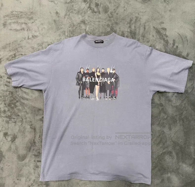 Balenciaga Balenciaga Portrait Model Short Sleeve T-Shirt Size US M / EU 48-50 / 2 - 1 Thumbnail