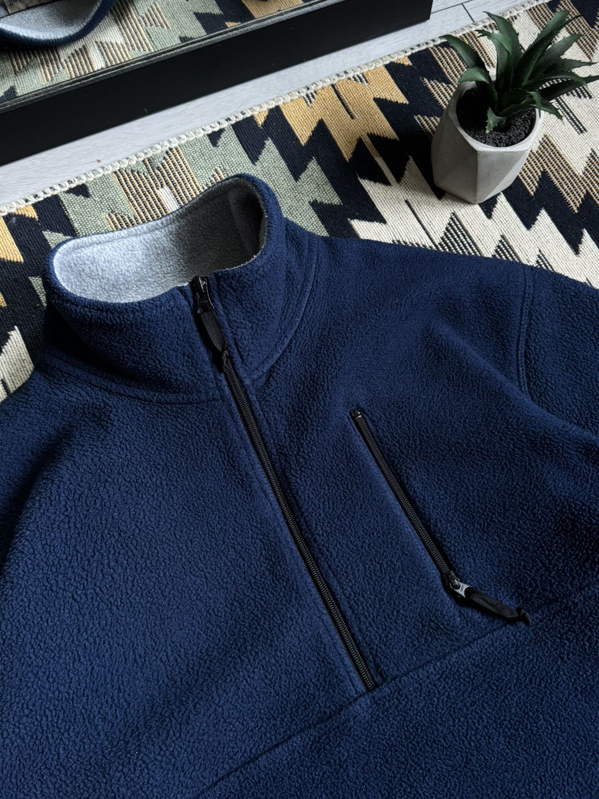 Timberland Vintage Timberland Gorpcore 1/3 Zip Fleece Sherpa Size US S / EU 44-46 / 1 - 7 Thumbnail
