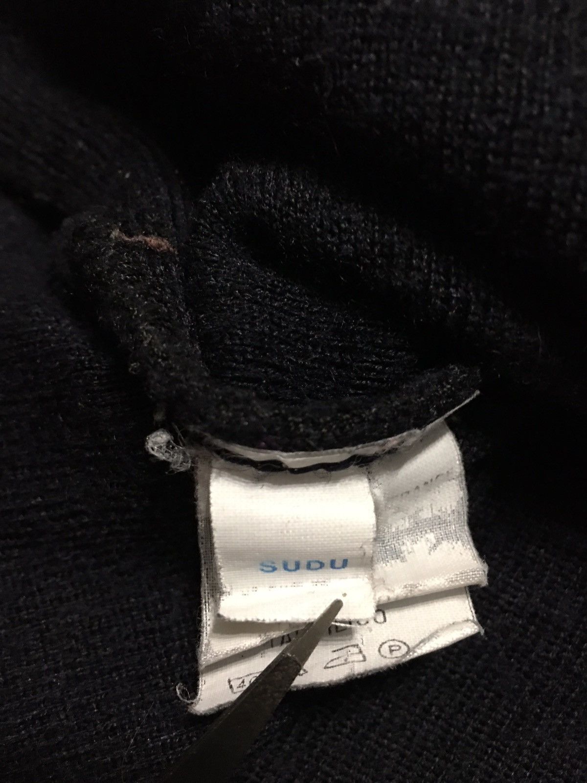 Saint James Saint James France Dark Navy Blue Wool Sweater Size L / US 10 / IT 46 - 15 Thumbnail