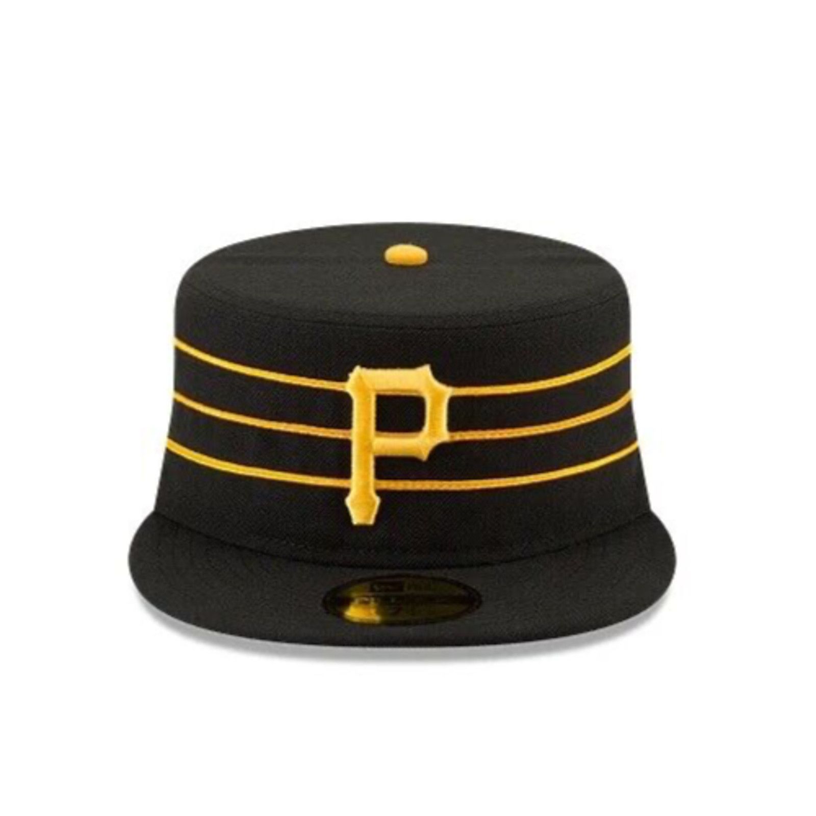 New Era Pittsburgh Pirates New Era Pillbox Stripe Hat MLB Sz 6 3/8 Size ONE SIZE - 3 Thumbnail