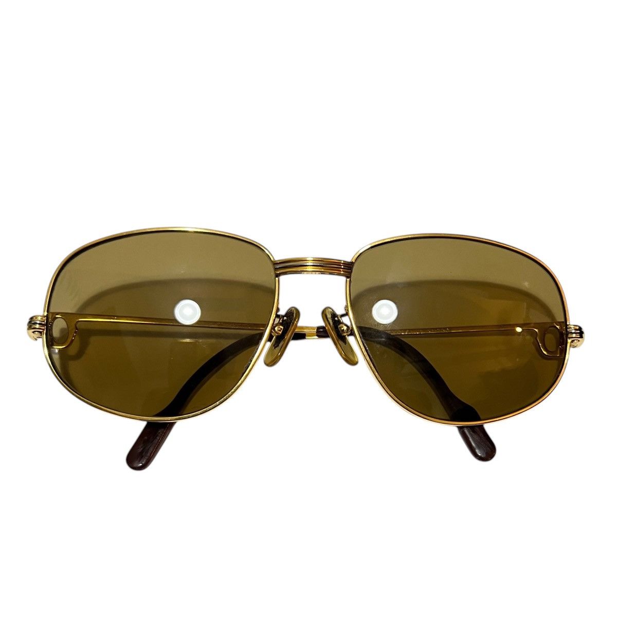 Cartier Cartier Vintage Trinity Gold Flame Sunglasses Size ONE SIZE - 2 Thumbnail